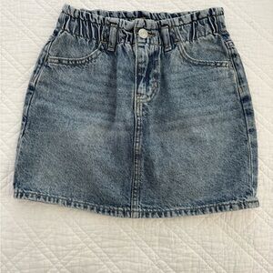 GAP Kids blue denim skirt